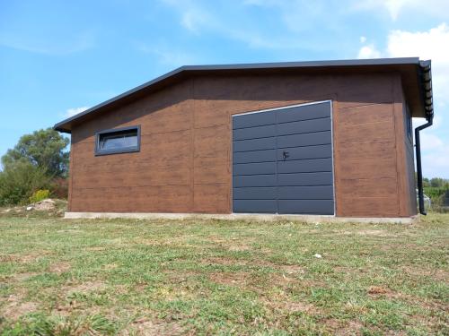 5 cm EPS szendvicspanel garázs