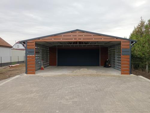 5 cm szendvicspanel garázs